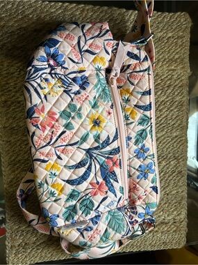 Vera Bradley Pink Floral Quilted Crossbody